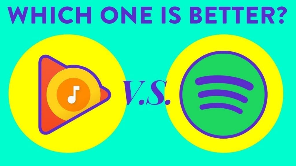 tidal vs spotify vs google music