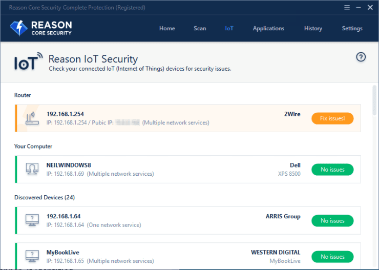 Anledning Core Security