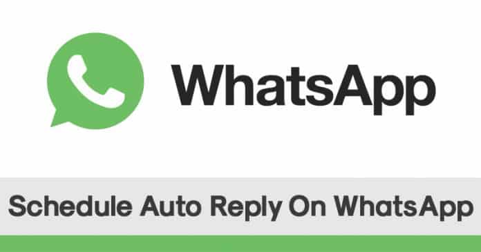 How To Send Automatic Reply to WhatsApp Message in Android