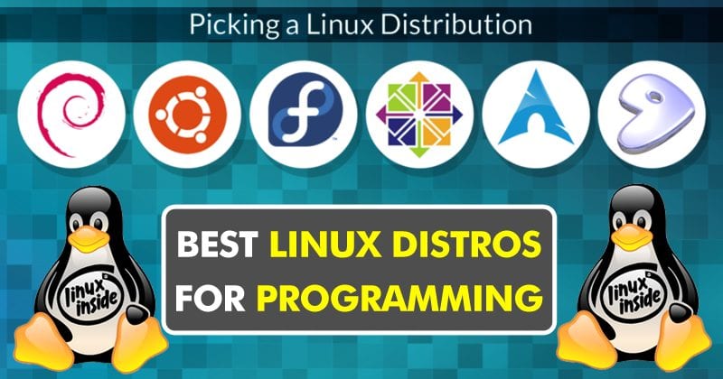 Eksklusiv Stå på ski Måling 10 Best Linux Distros For Programmers and Developers