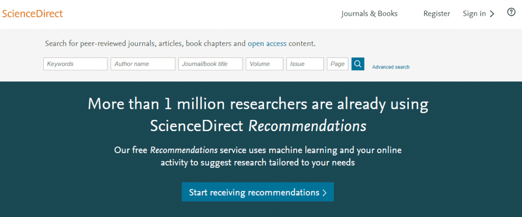 Science DIRECT