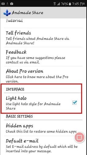 Customize Android's Share Menu
