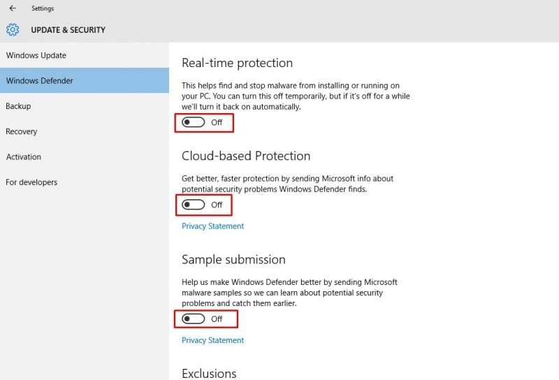 how to enable microsoft defender