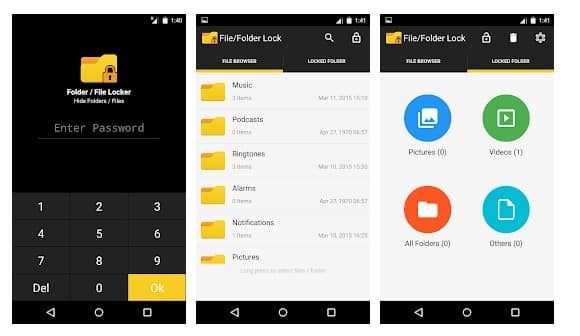 How To Password Protect Any Files   Folder In Android - 49