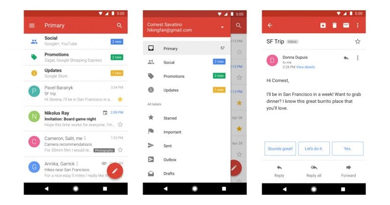 mail for gmail app