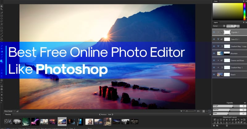 Online Photoshop – Free Photoshop Online Editing Tool!