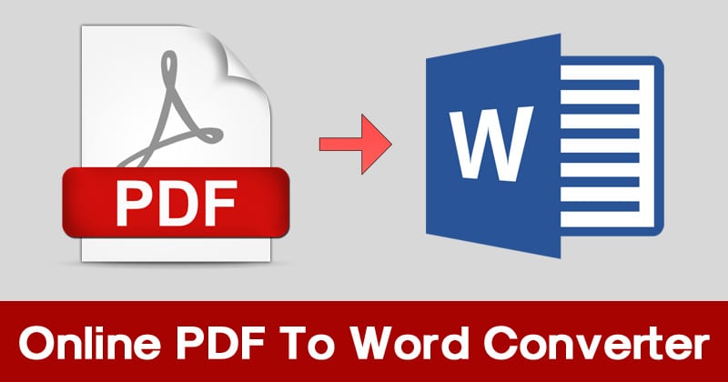 online pdf to word converter free without email