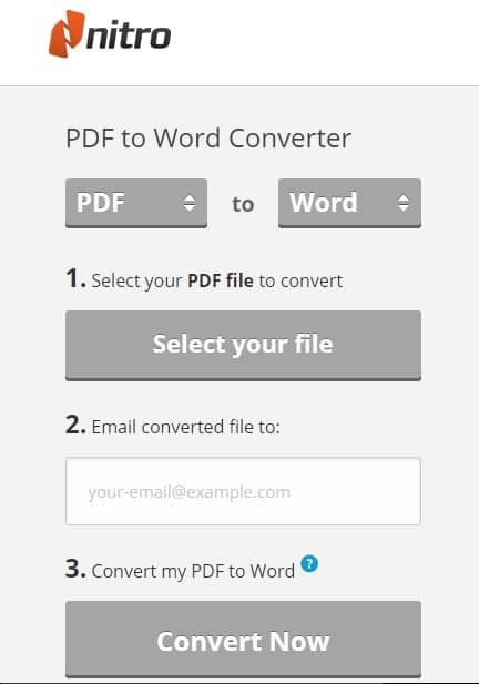 PDF in Word