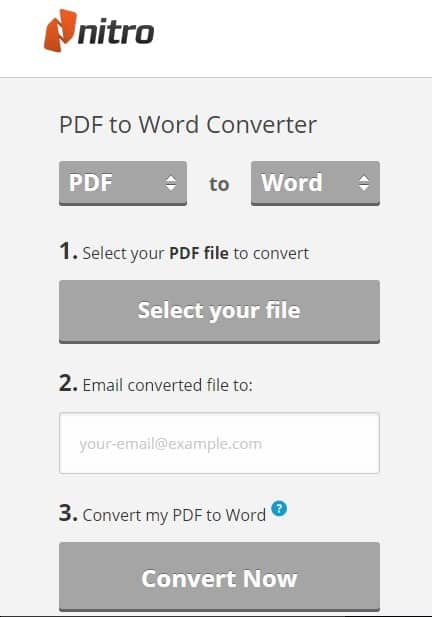 Best Online PDF To Word Converters In