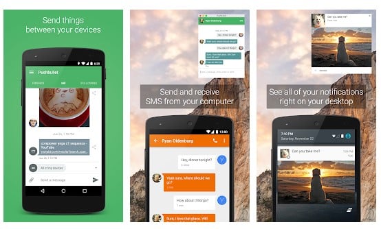 Nainstalujte si aplikaci Pushbullet pro Android