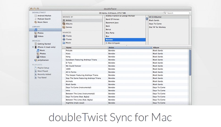 doubletwist player for mac