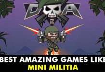 10 Best Amazing Games Like Mini Militia
