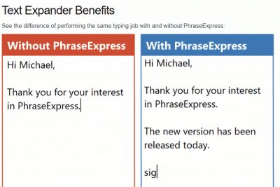 PhraseExpress