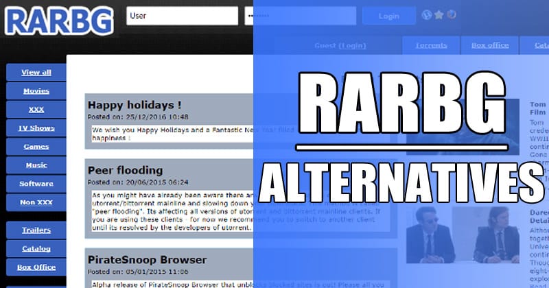 best torrenting sites 2018 rarbg
