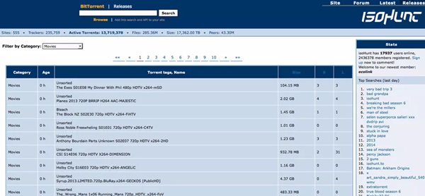 isohunt top 40