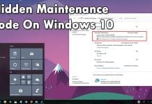 How To Use Automatic Maintenance Feature On Windows 10