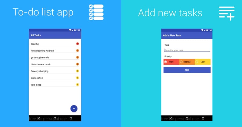 daily to do list app android