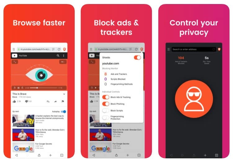 brave browser iphone