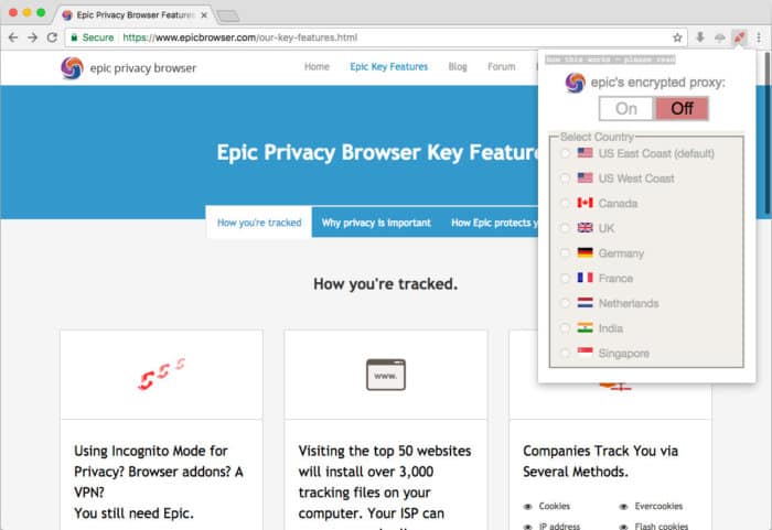 completely anonymous web browser