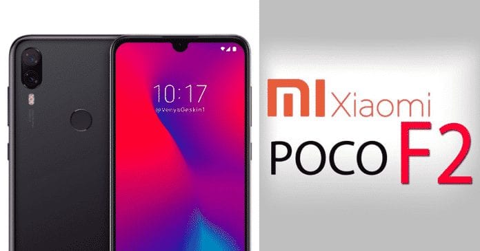 Poco F2 Concept Boasts Stunning Full-Screen Design With Water Drop Notch