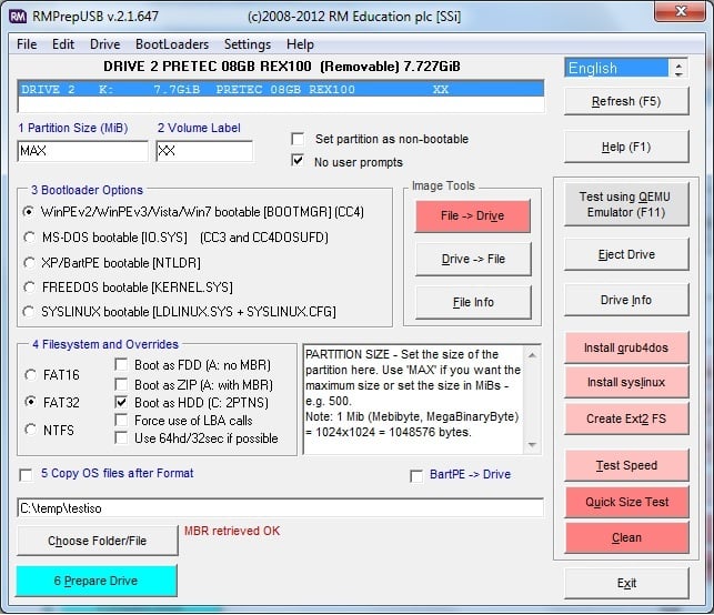 free software that makes bootable usb image