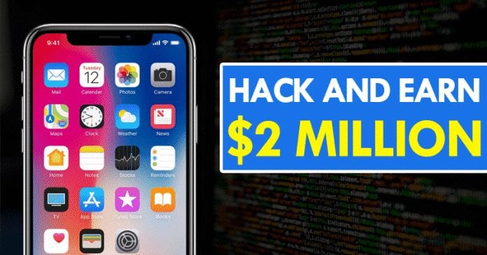 You Can Now Get $2 Million For Hacking iPhone