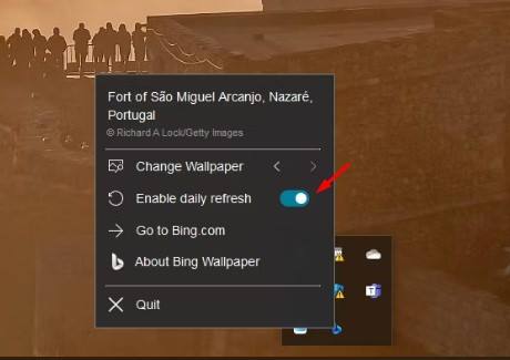 How to Set Bing Wallpapers as Desktop Wallpaper on Windows 10