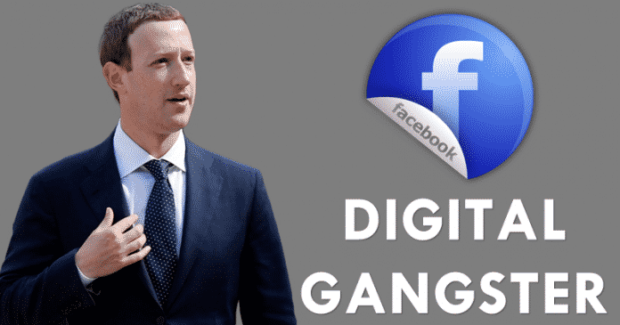 Facebook Is A 'Digital Gangster'