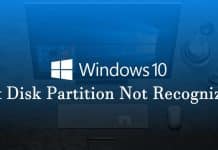 How To Fix Disk Partition Not Recognized In Windows 10