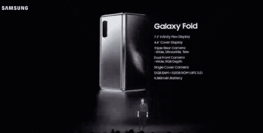 Samsung Galaxy Fold Goes Official  12GB RAM  512GB Storage - 76