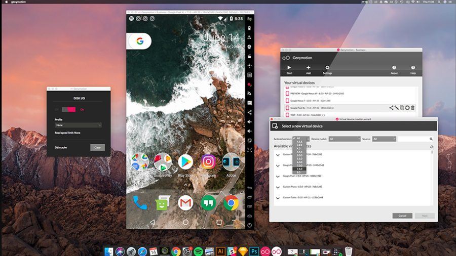 run apk in android studio emulator mac