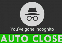 How To Close Incognito Tabs In Google Chrome Automatically?