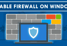 How To Disable Firewall On Windows 8, 8.1, & 10