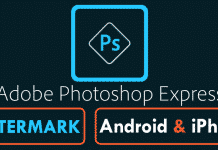 How To Put A Watermark In Photoshop On Android And iPhone?