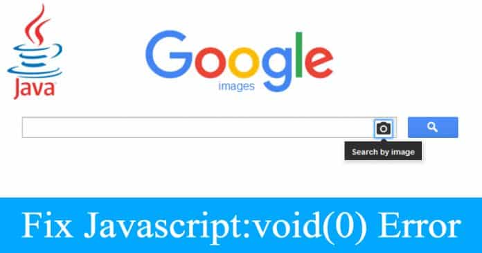 How To Fix Javascript:void(0) Error Message From Web Browser