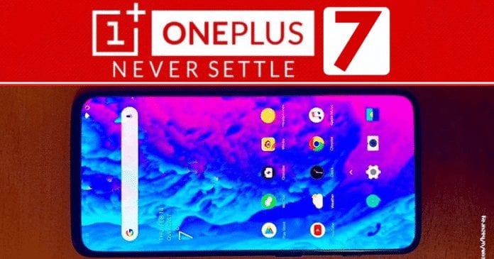 OnePlus 7 Leaks In Real-Life Image With Notch-Less & Bezel-Free Design