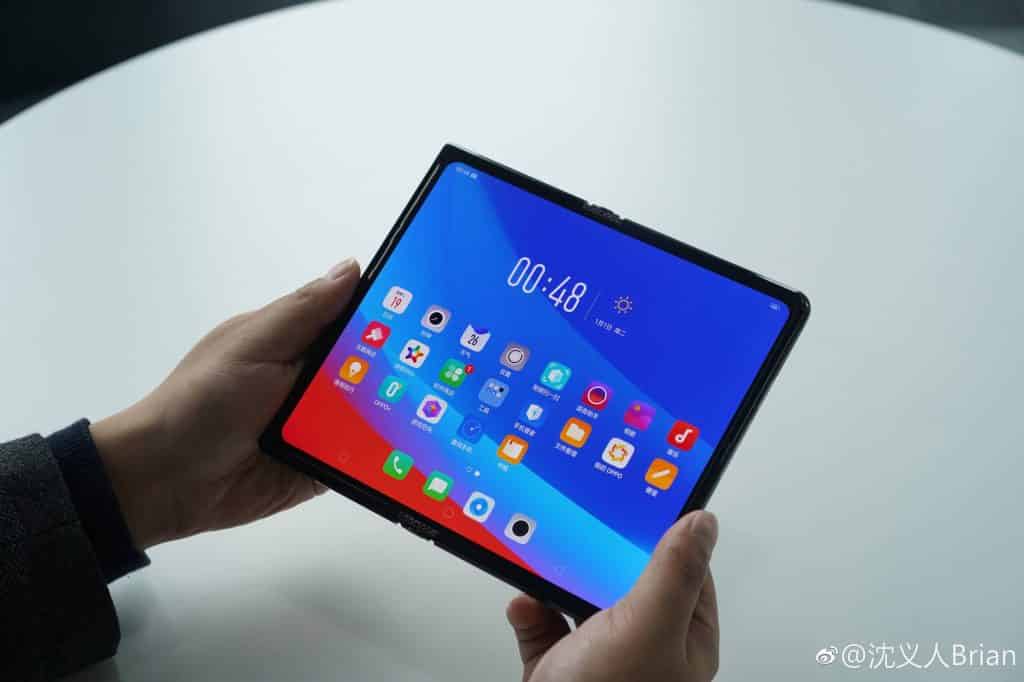 First Foldable Smartphone