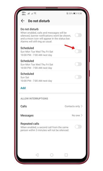 How To Schedule Silent Mode On Android in 2021 - 98