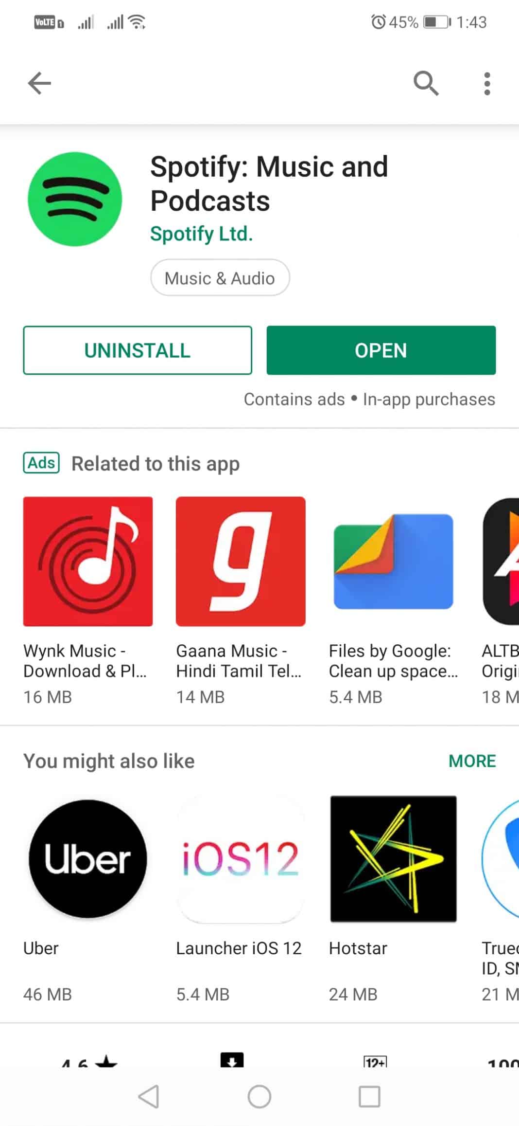 Install Spotify On Android