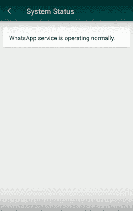 How To Know WhatsApp Server Status In Real time - 2