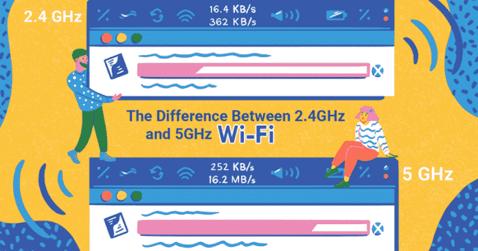 Hva er forskjellen mellom 2,4 GHz og 5 GHz Wi-Fi?