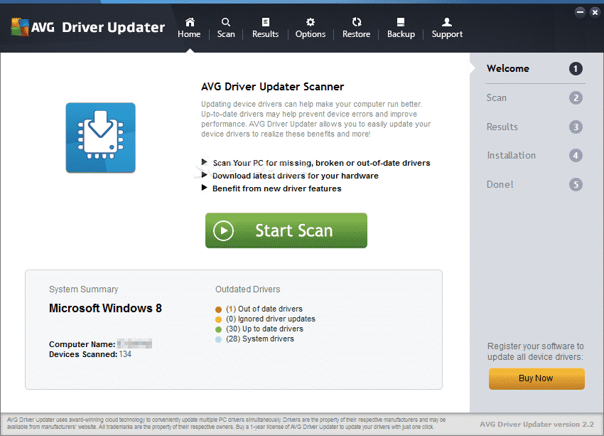 AVG Driver Updater