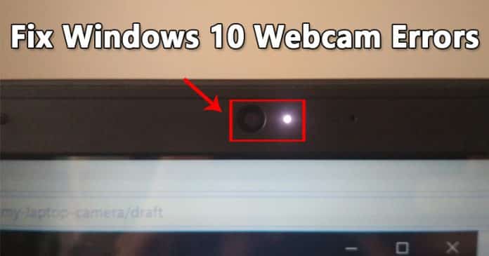 How To Fix Webcam Error Code 0xa00f4243 On Windows 10 - 87