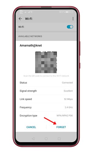 How To Forget Saved WiFi Connections On Any Android Device - 24