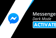 How To Activate The Dark Mode In Facebook Messenger