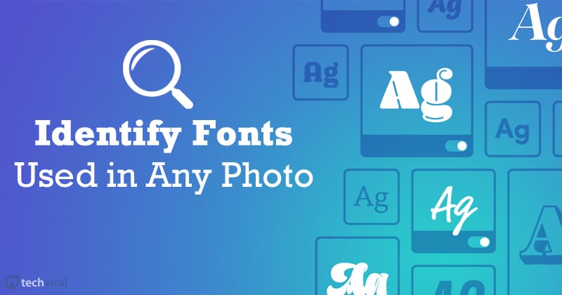 find font using image free