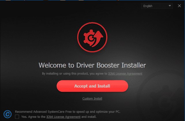 download & install Driver Booster