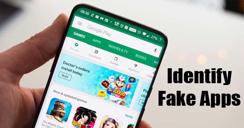 Identify Fake Apps In Google Play Store