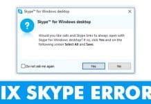 How To Fix 'Skype Call Didn't Go Through' Problem On Windows
