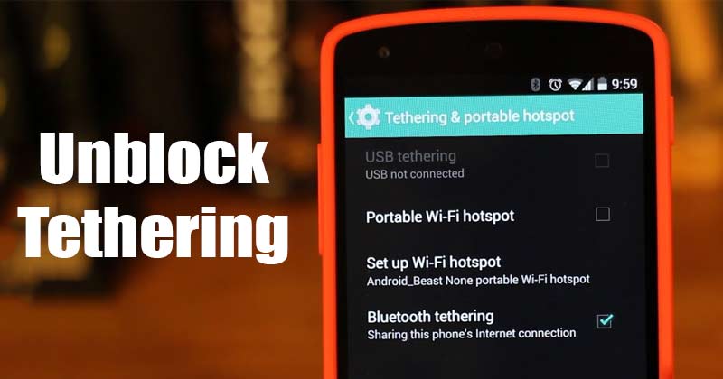 How to Use Android's Built-In Tethering When Your Carrier Blocks It